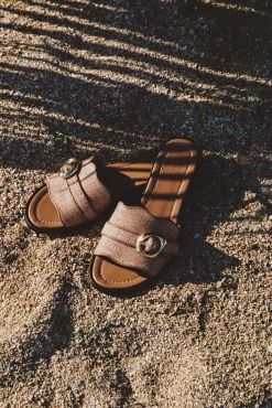 Iris Sandals - Raffia