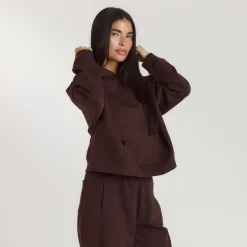 Lounge Living Hoodie - Chocolate