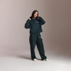 Lounge Living Hoodie - Forest Green