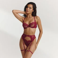 Marcelina Intimates Bra (Set) - Berry