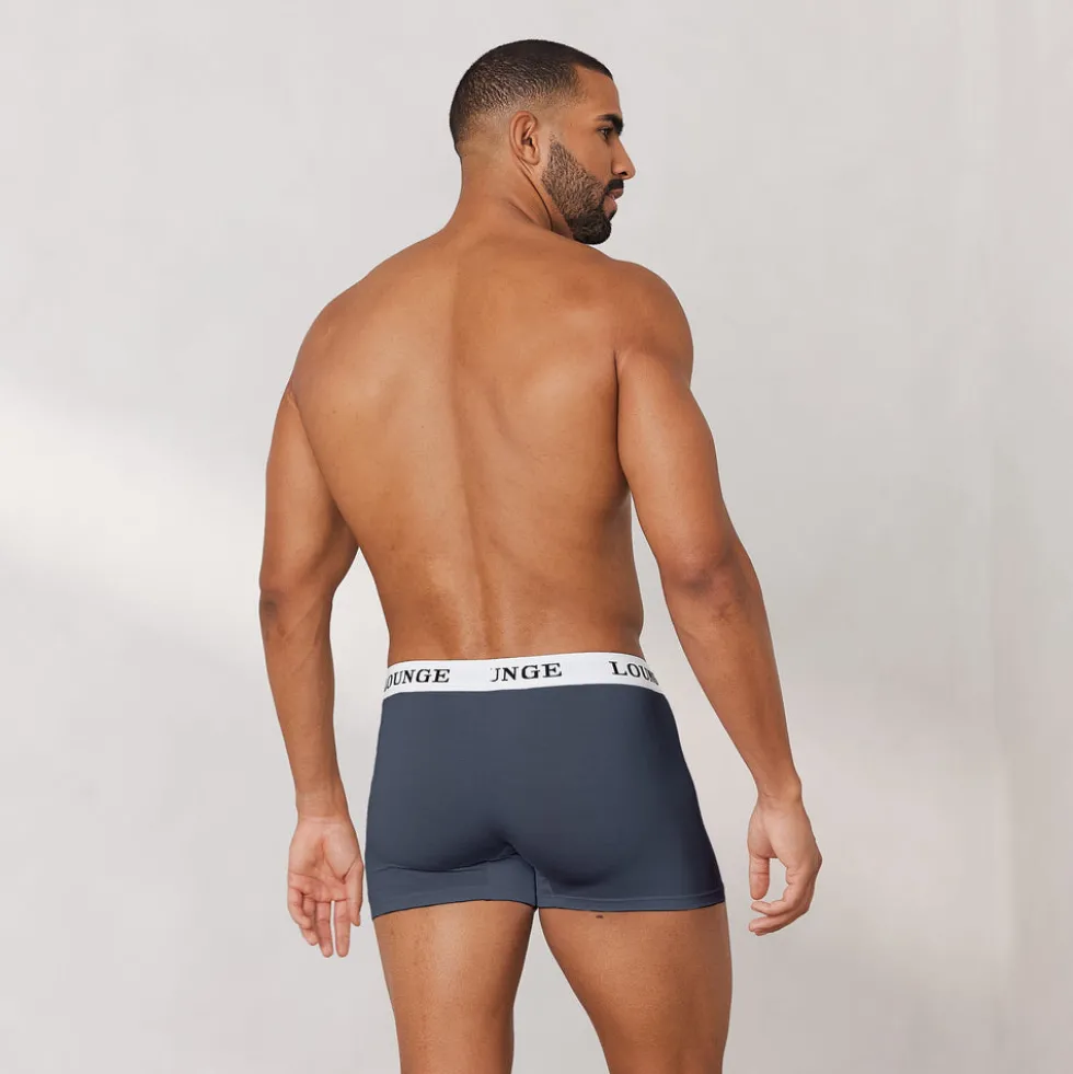 Men's Everyday Boxers (3 Pack) - Smoked Blue