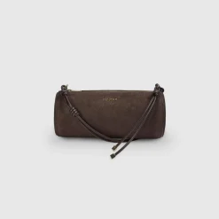 Miffy Barrel Shoulder Bag - Chocolate