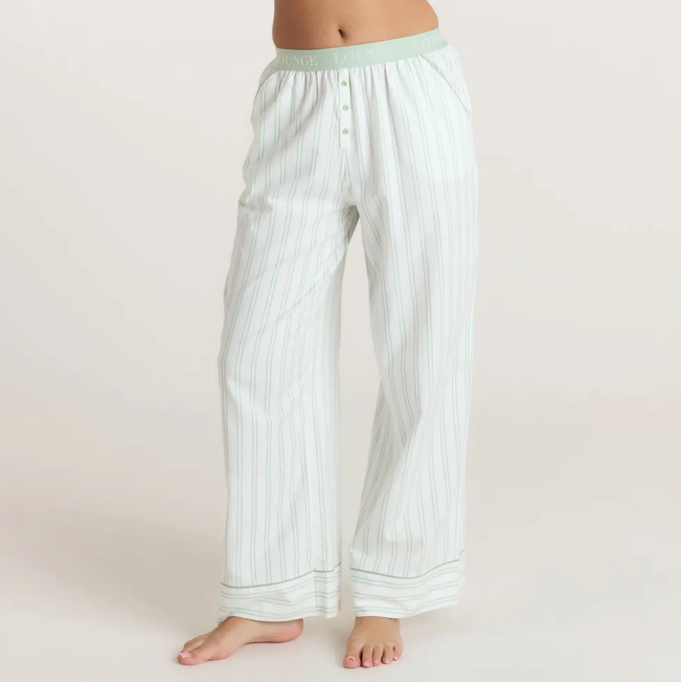 Mistletoe Pajama Bottoms - Sage