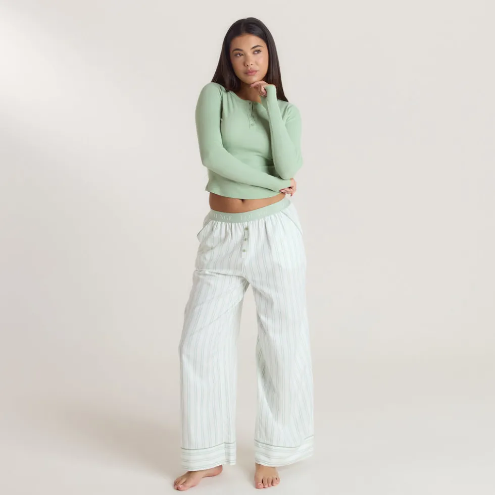 Mistletoe Pajama Bottoms - Sage