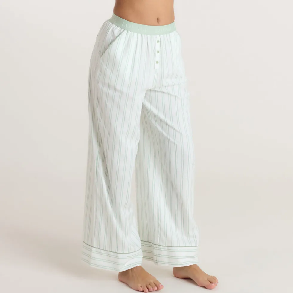 Mistletoe Pajama Bottoms - Sage