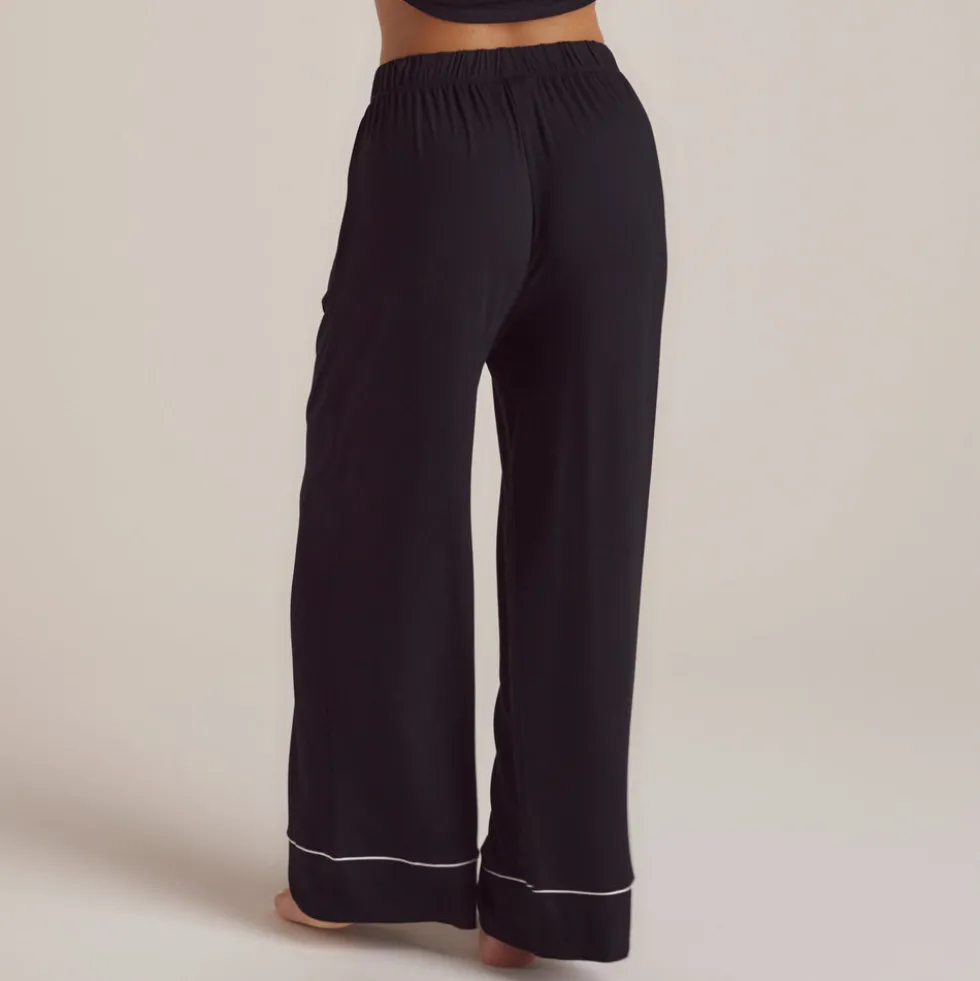 Modal Pajama Pants - Black