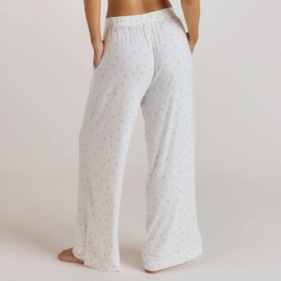 Modal Pajama Pants - Floral Print