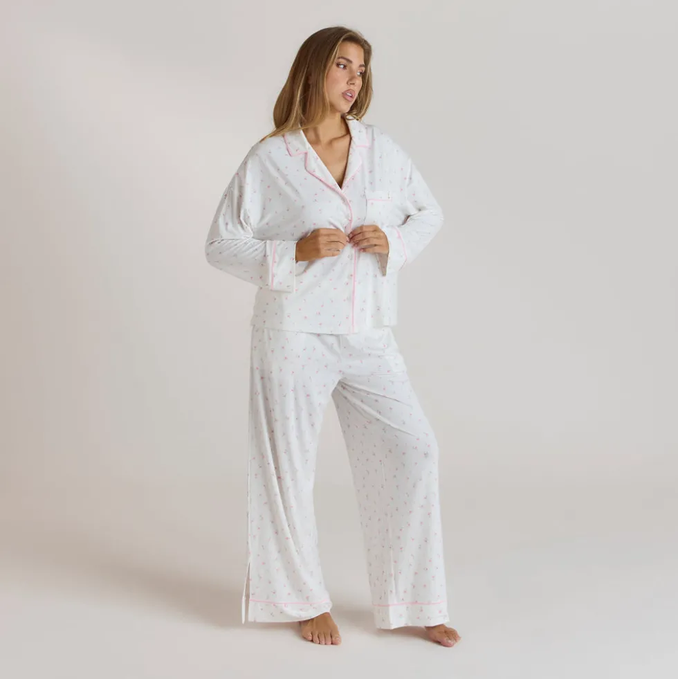 Modal Pajama Pants - Floral Print