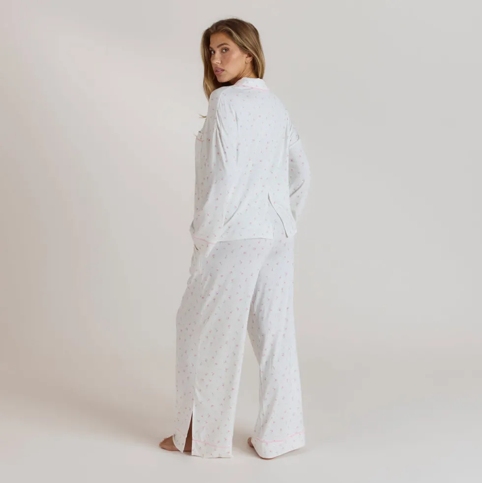 Modal Pajama Pants - Floral Print