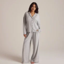 Modal Pajama Pants - Grey Marl