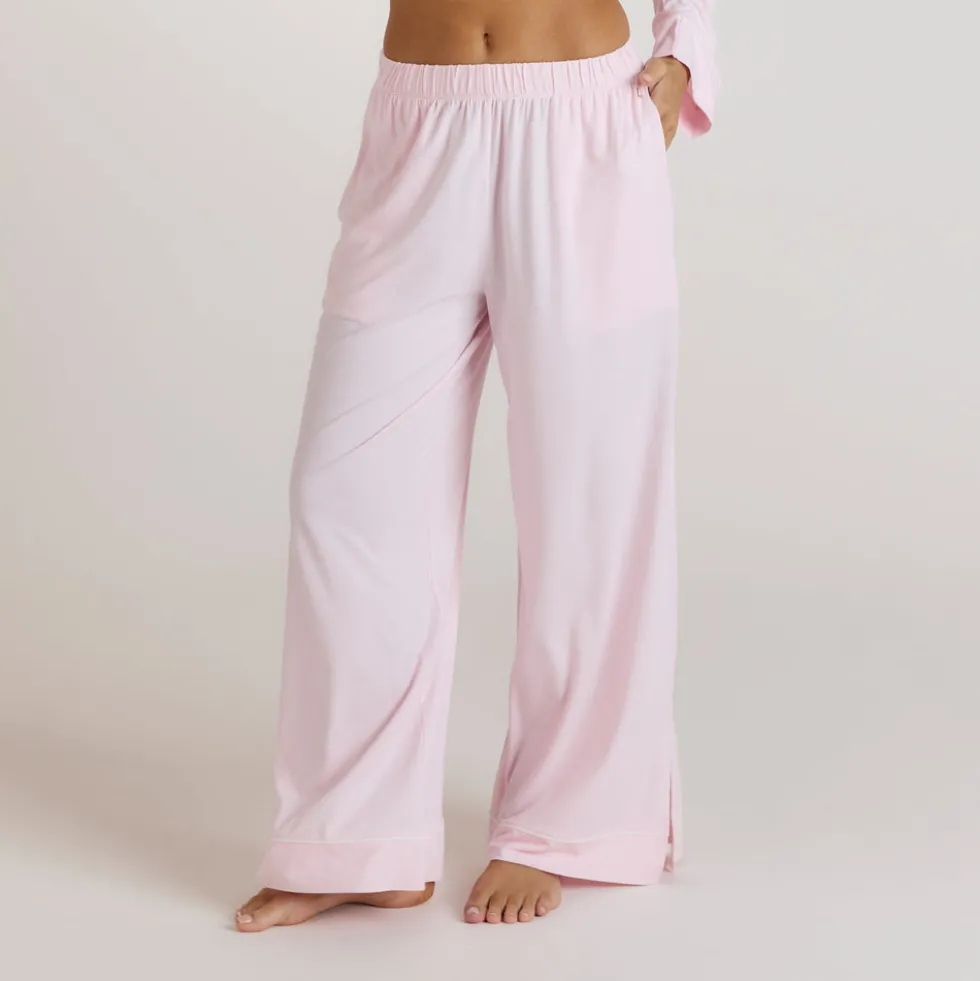 Modal Pajama Pants - Pink