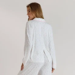 Modal Pajama Shirt - Floral Print