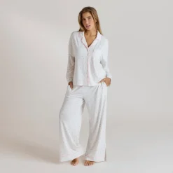 Modal Pajama Shirt - Floral Print