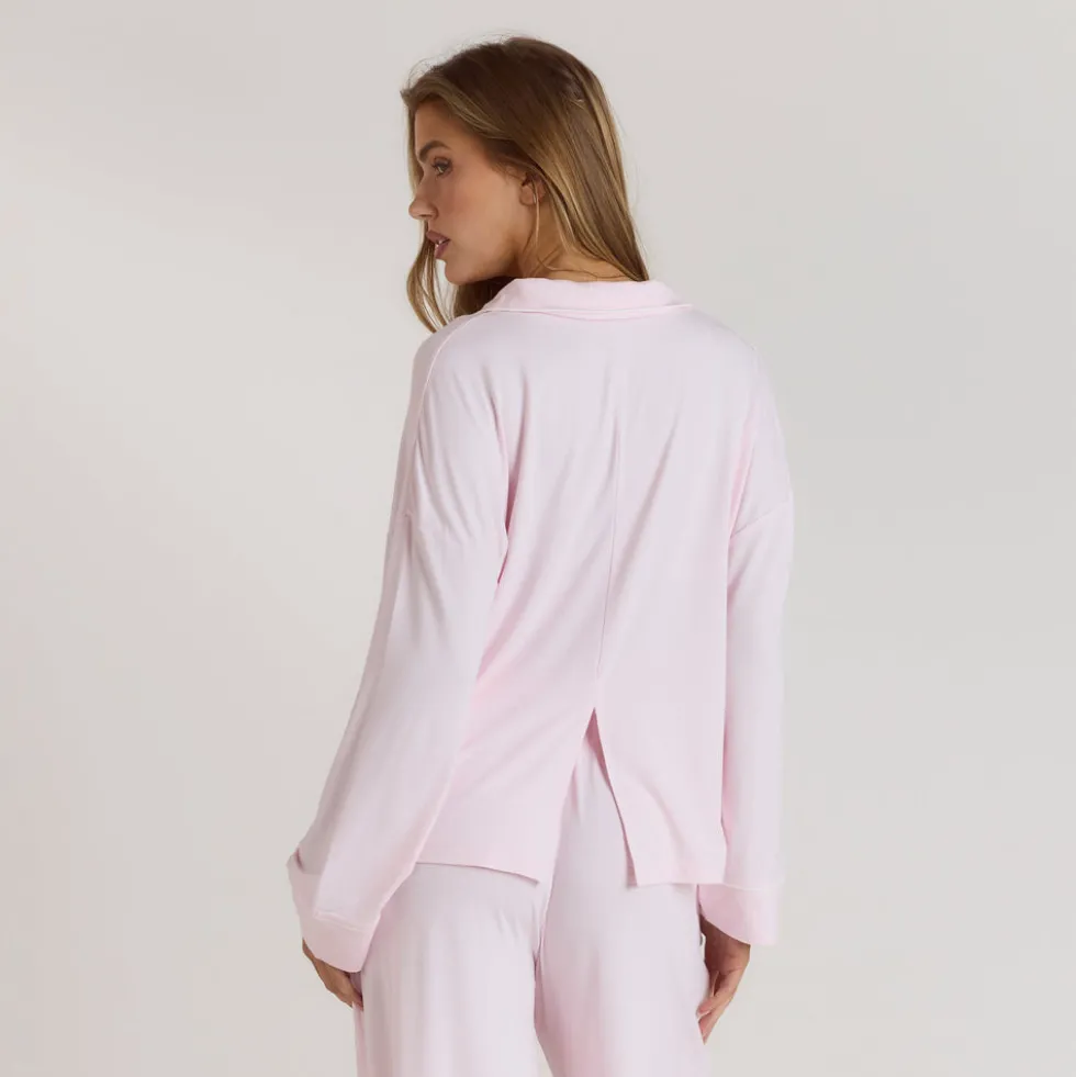 Modal Pajama Shirt - Pink
