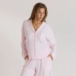 Modal Pajama Shirt - Pink