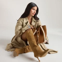 Nova Knee-High Boots - Tan