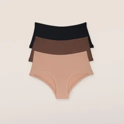 Nude Boyshorts (3 Pack) - Multi