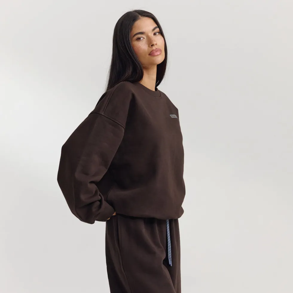 Oversized Sweater - Dark Chocolate