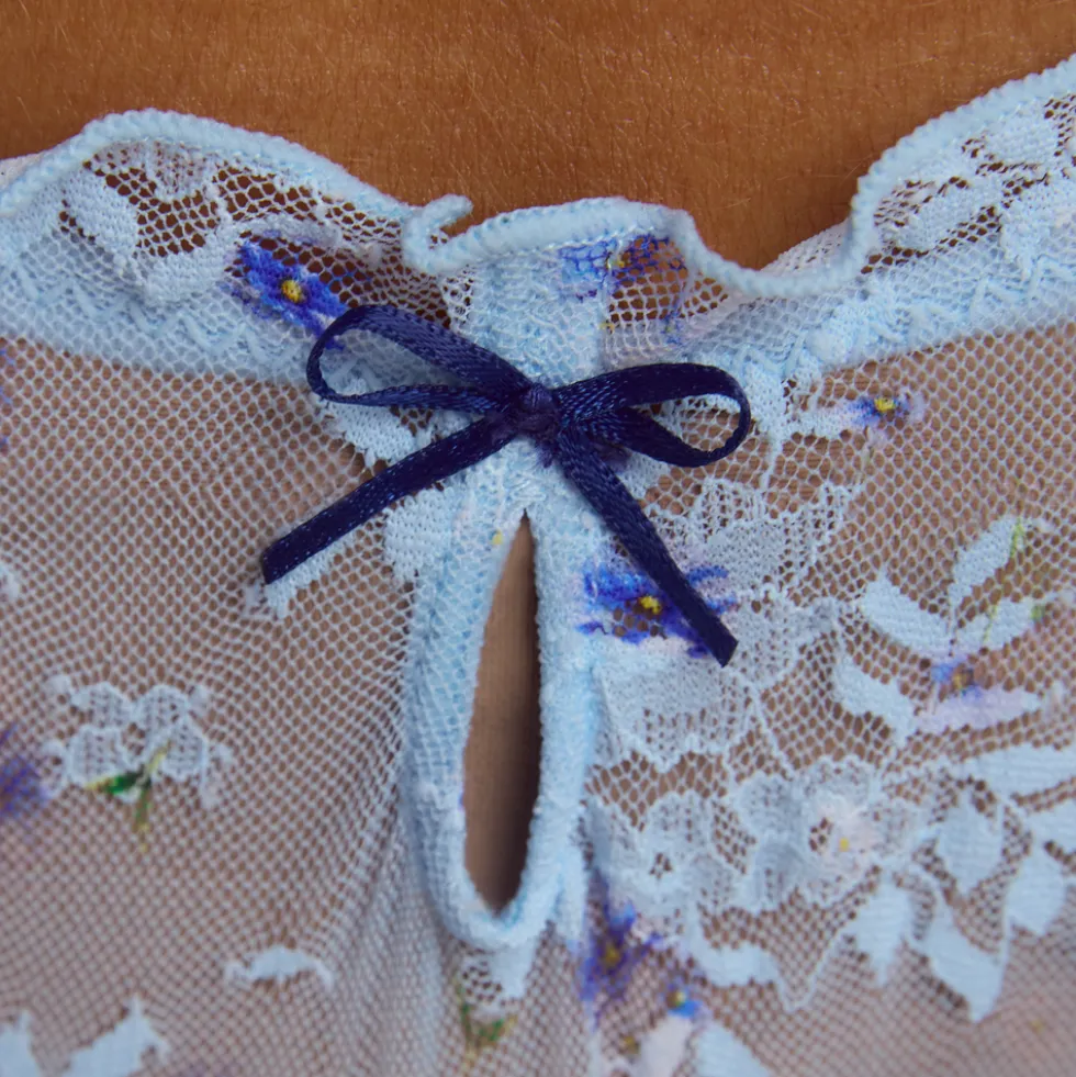 Printed Thongs (3-Pack) - Blue Print