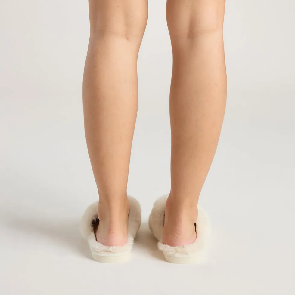 Scarlett Slippers - Cream