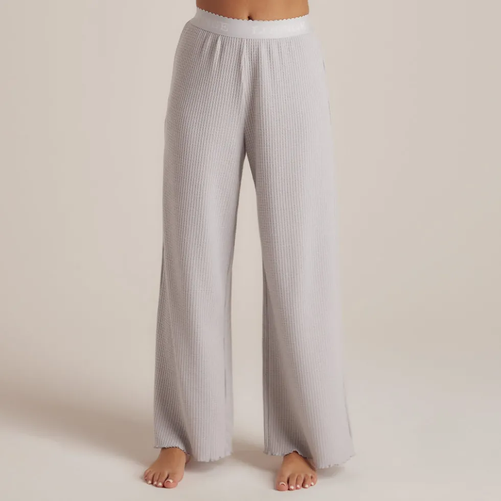 Soft Waffle Pajama Pants - Frost
