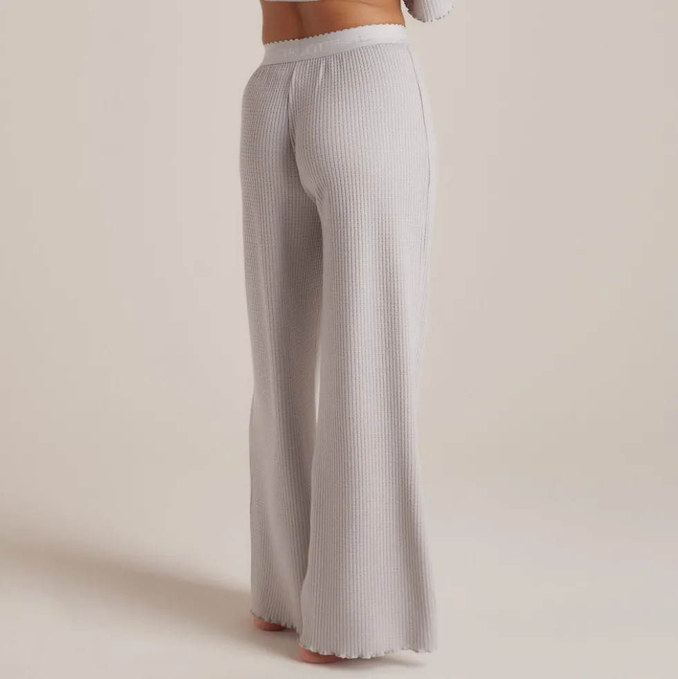 Soft Waffle Pajama Pants - Frost