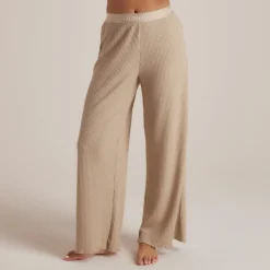 Soft Waffle Pajama Pants - Mink