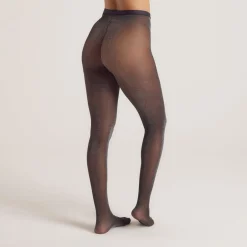 Sparkle Lurex Pantyhose (40 Denier) - Black