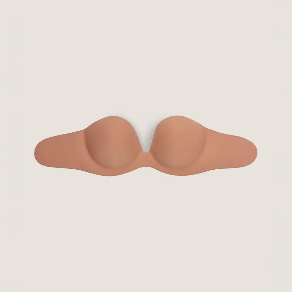 Stick-On Push-Up Bra - Nutmeg