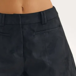 Suedette Shorts - Black
