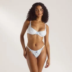 Summer Balcony Bra - Blue Floral