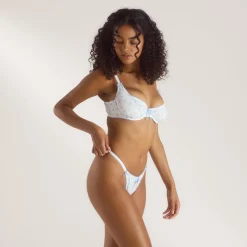 Summer Balcony Bra - Blue Floral