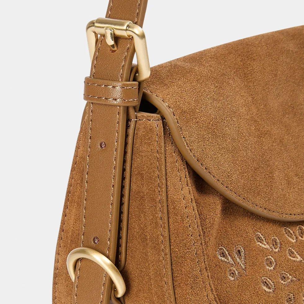 Talia Saddle Bag - Brown