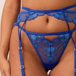 Tyra Intimates Set - Sapphire Blue