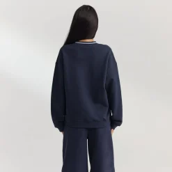 V-Neck Sweater - Dark Blue