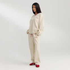 V-Neck Sweater - Oat Marl