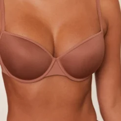 Your Everyday T-shirt Bra & Thong/Briefs Set - Mocha