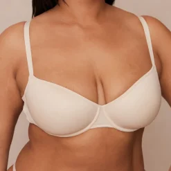 Your Everyday T-shirt Bra & Thong/Briefs Set - Latte