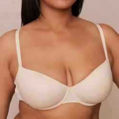 Your Everyday T-shirt Bra & Thong/Briefs Set - Latte