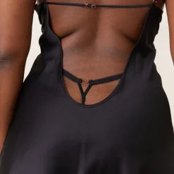 Zalia Slip Dress (Set) - Black